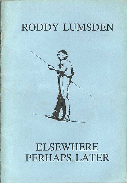 File:Cover of Elsewhere Perhaps Later by Roddy Lumsden.jpg