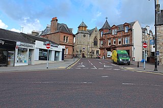 <span class="mw-page-title-main">Cumnock</span> Town and former civil parish in Scotland