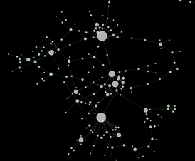 Скриншот программы Cytoscape
