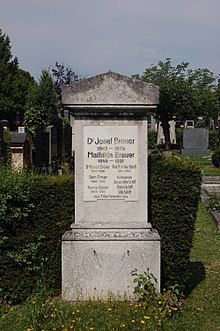 Döblinger Friedhof - Josef Breuer.JPG