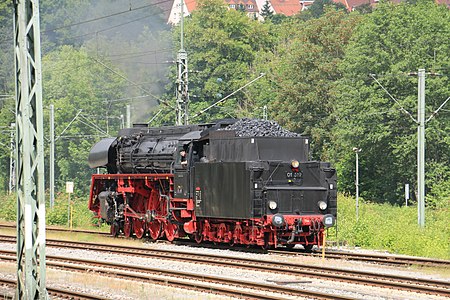 Dampflokomotive 01519 der EFZ