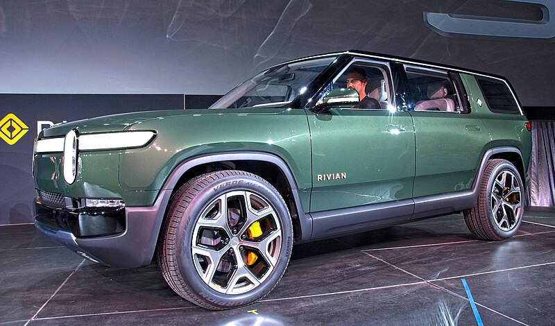 File:Debut of the Rivian R1S SUV at the 2018 Los Angeles Auto Show, November 27, 2018.jpg