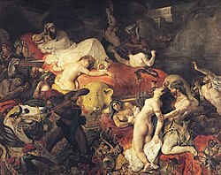 La Mort de Sardanapale (Delacroix, 1827-28) Delacroix sardanapalus 1827 1280px.jpg