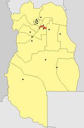 Dipartimento di Junín – Mappa