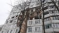 Будинок у Харкові (вулиця Бучми, 40-А) після обстрілу 26 лютого