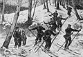 Die Gartenlaube (1892) b 213.jpg Militärische Übung auf Schneeschuhen