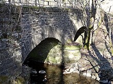 Denkmalgeschützte Römerbrücke über den Genfbach bei Nettersheim-Frohngau