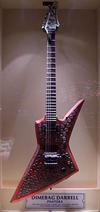 Thumbnail for File:Dimebag Darrell guitar.jpg