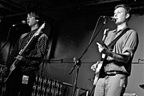 Django Django performing live (Glasgow, 2010)