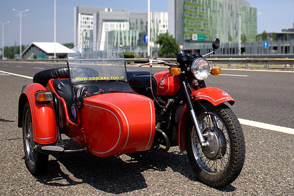 Ukrainian Dnepr mt 10 with sidecar