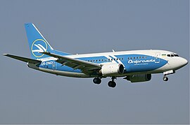 드니프로아비아의 보잉 737-500