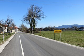 Dolenja Vas, Cerknica Village in Inner Carniola, Slovenia