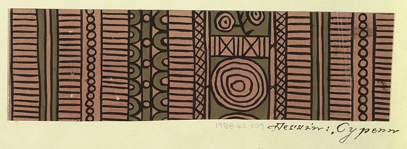File:Drawing, Textile Design- Cypern, 1910–15 (CH 18630095).jpg