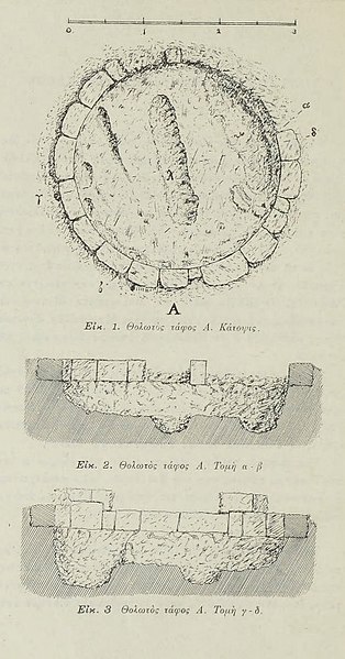 File:Drawing of Tholos Tomb A Kokkolata 1909.jpg