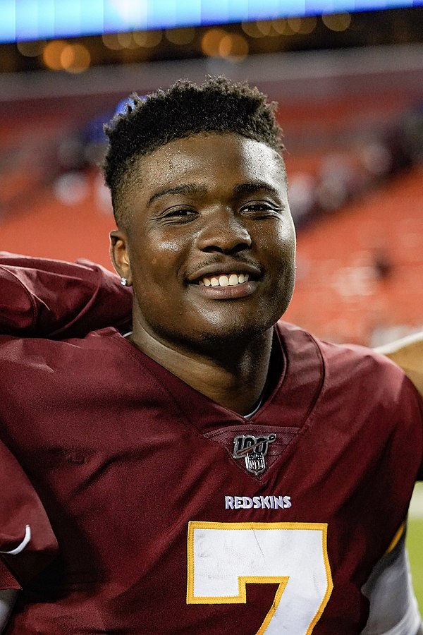 Haskins with the Redskins in 2019