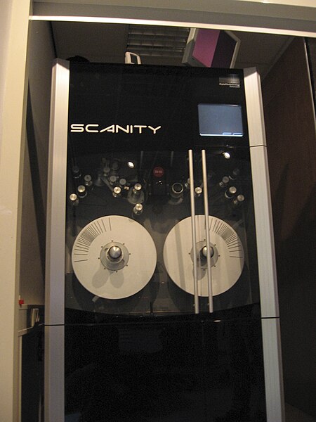 Film scanner at EYE Film Institute Netherlands, 2014