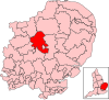 A medium constituency in the south and south-east of the county.