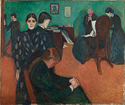 Dood in de ziekenkamer, 1893