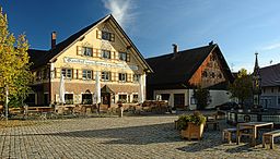 Dorfplatz in Argenbühl