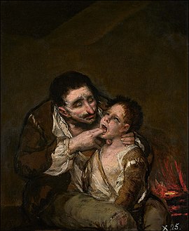 Lazarillo de Tormes visto por Francisco de Goya.