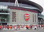 Emirates Stadium, hemmaarena för Arsenal FC.[14]