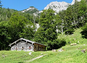 Kaser auf der Engertalm