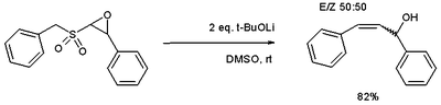 Scheme 6. Ramberg-Bäcklund-Synthese von Allylalkoholen