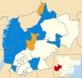 2023 results map