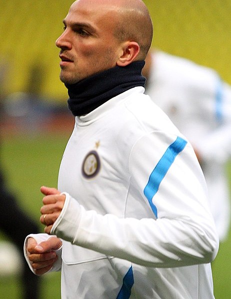 Cambiasso with Inter Milan in 2011