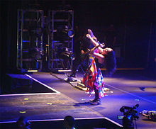 Amy Lee performing "What You Want" in Costa Rica during the Evanescence Tour on October 30, 2012 Evanescence Tour 2012.jpg