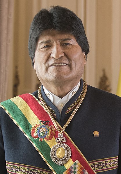 Evo Morales, Bolivia's first indigenous president.