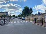 Avenue de Ratisbonne à Évry-Courcouronnes (Essonne, France)