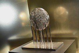 FIFA Club of the Century trophy, Real Madrid Museum, Madrid, Spain (Ank Kumar, Infosys Limited) 06.jpg