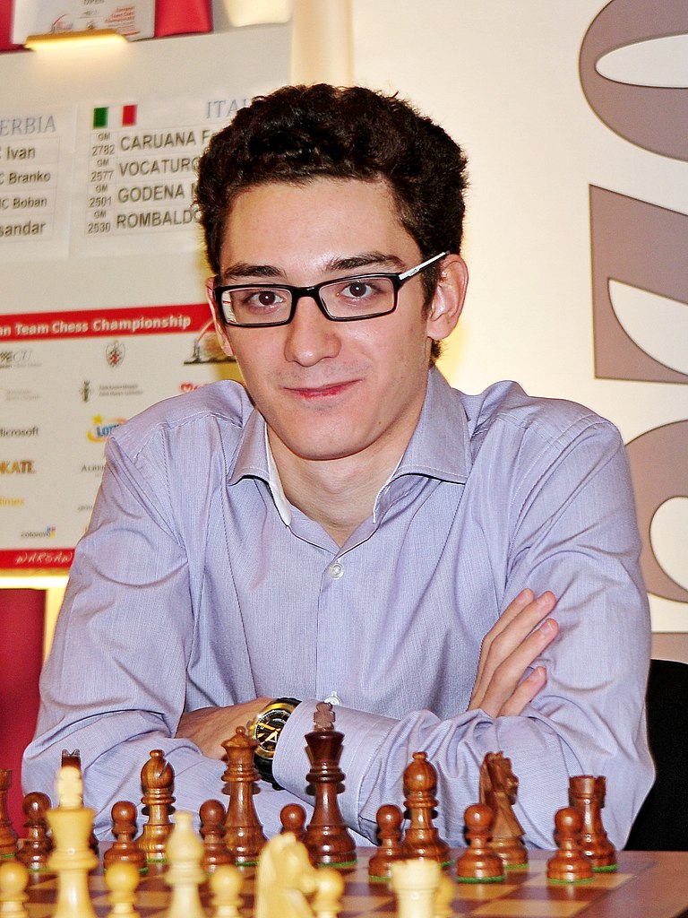 Fabiano Caruana out in front