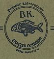 Znak graficzny Fabryki wódek zdrowotnych i deserowych B KASPROWICZ
