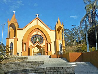 Fachada da Igreja Matriz de São José, Jaguaraçu MG2.JPG