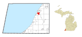 <span class="mw-page-title-main">Fair Plain, Michigan</span> Census-designated place & unincorporated community in Michigan, United States