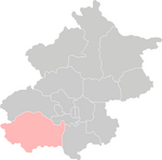 Location of Fangshan District in the municipality Fangshan.png