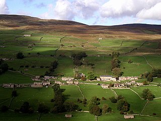 Feetham Hamlet in North Yorkshire, England