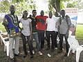 Equipe de wikipédiens au Festival national des mets ivoiriens (Fesnami) 2014