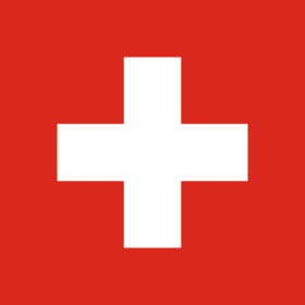 Fahne der Schweiz Drapeau de la Suisse Vlag van Zwitserland Vlag van la Svizra