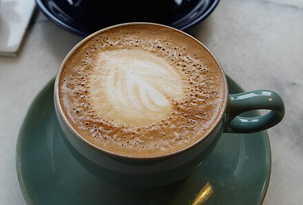 That ubiquitous Australian coffee drink, the flat white.