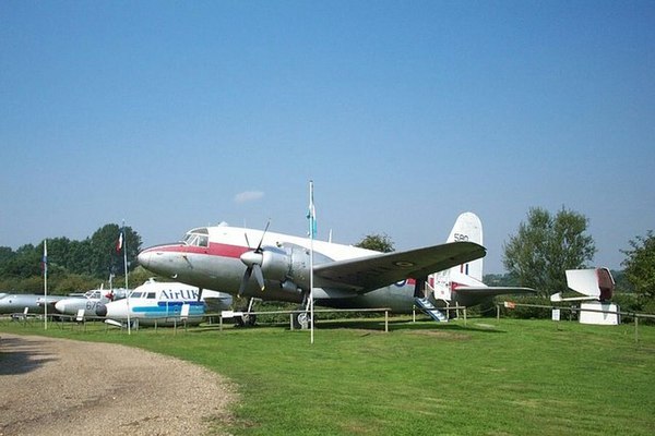 A Valetta C.2 preserved at the Norfolk and Suffolk Aviation Museum