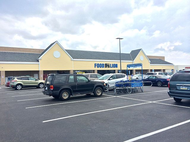 Food Lion featuring new signage in Nags Head, North Carolina