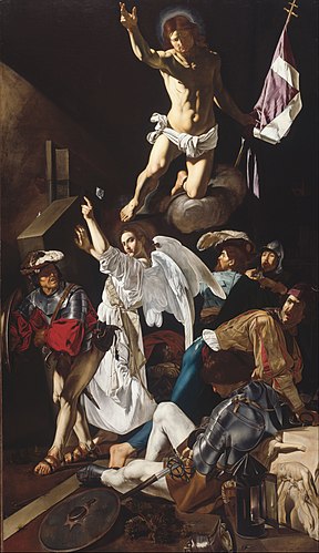 Франческо Буонери, наречен Cecco del Caravaggio - Възкресението - Google Art Project.jpg