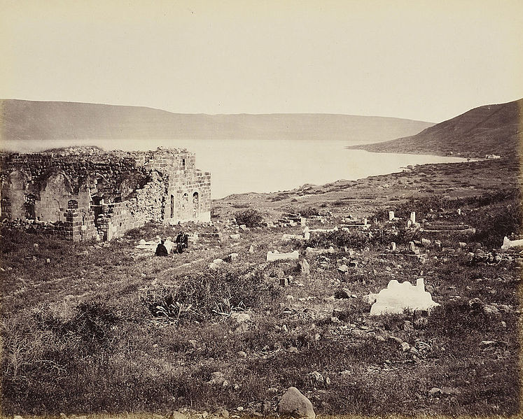 File:Francis Bedford. Sea of Galilee, at Tiberias. 20 Apr 1862.jpg