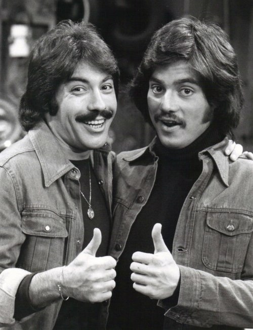 Orlando (left) and Freddie Prinze in Chico and the Man (1976)