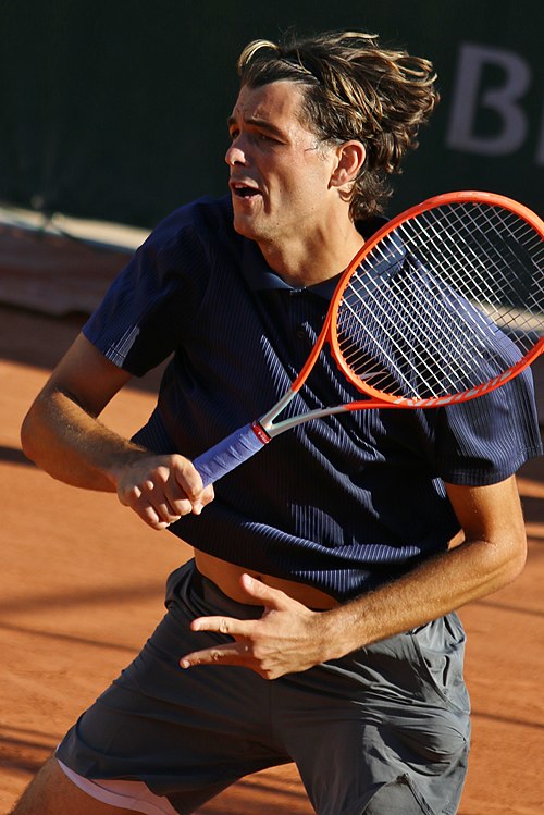 Fritz at the 2021 French Open