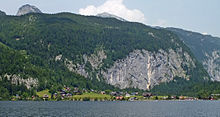 Gößl vom Grundlsee aus