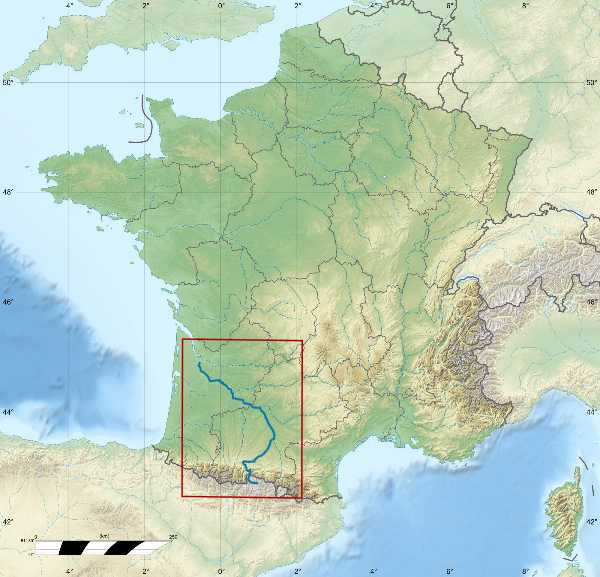 Garonne River Route.svg